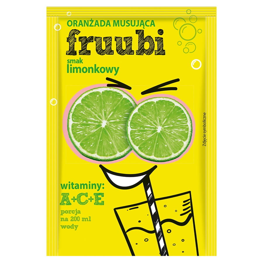 Oranżadka fruubi - Lime DELECTA 23g