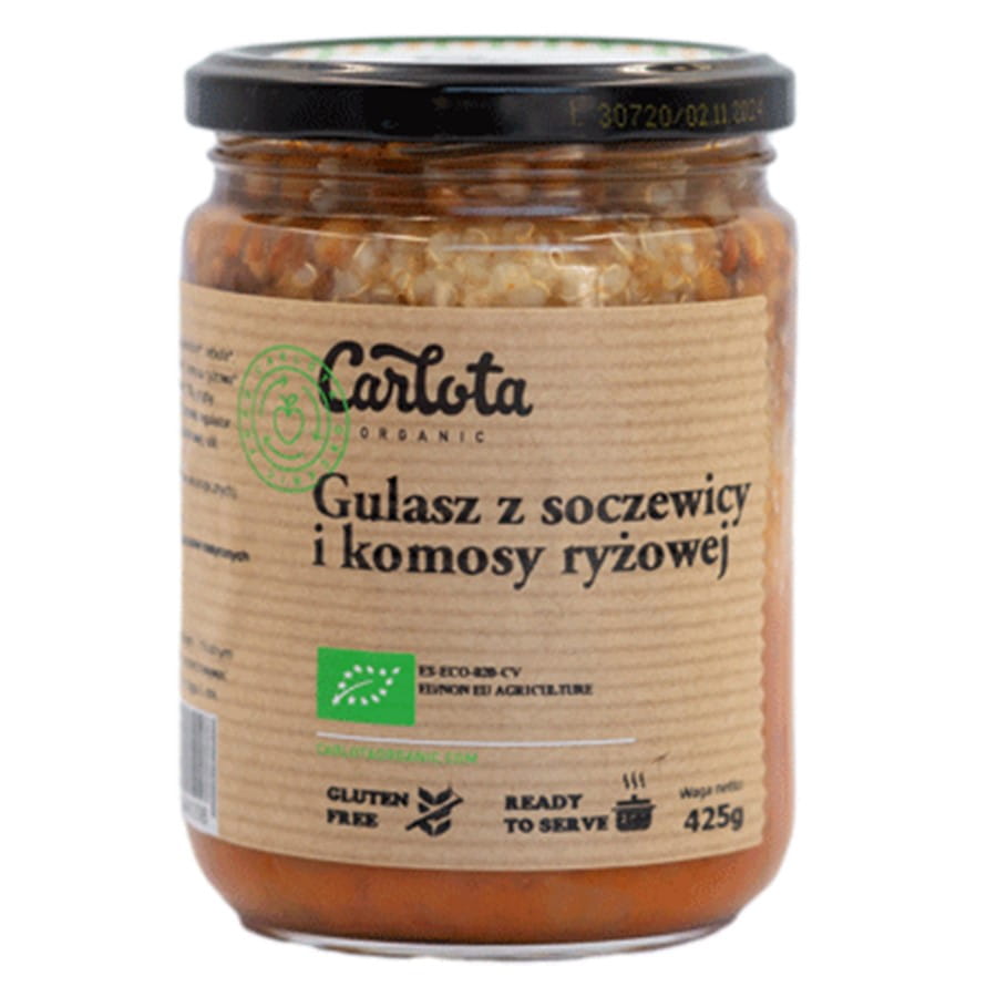 Linssi-kvinoapata BIO 425g CARLOTA BIO