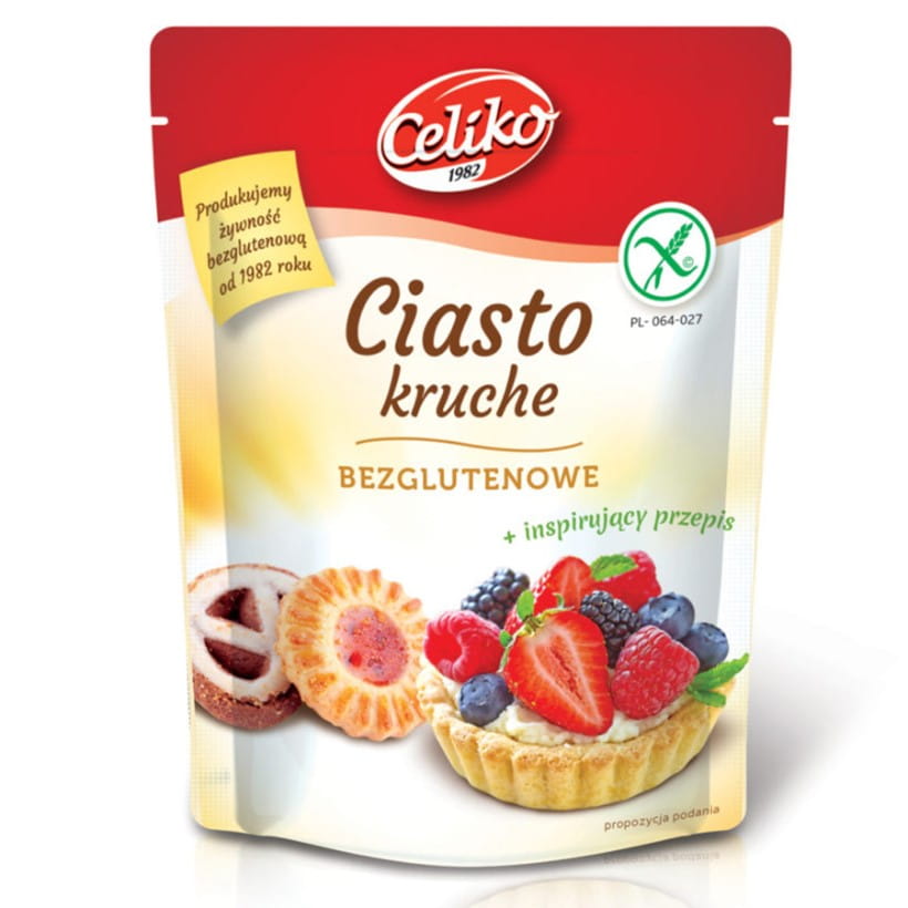 Mischung für glutenfreien Mürbeteig 200g CELIKO