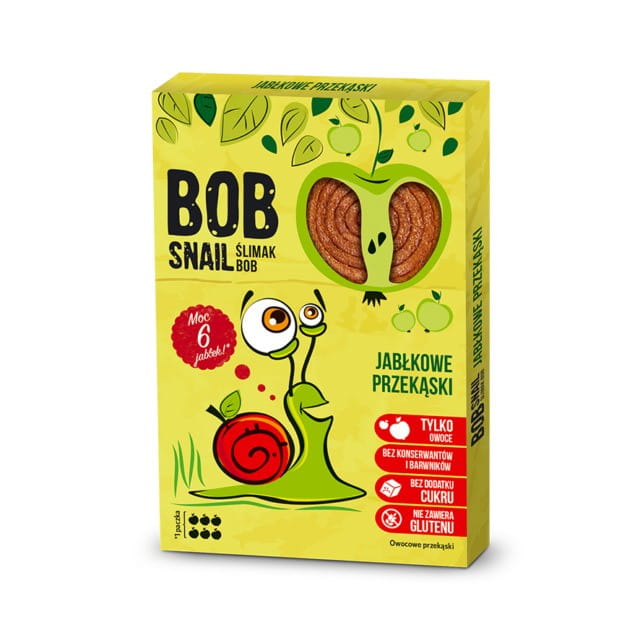 Apfelsnack 60g BOB SCHNECKE