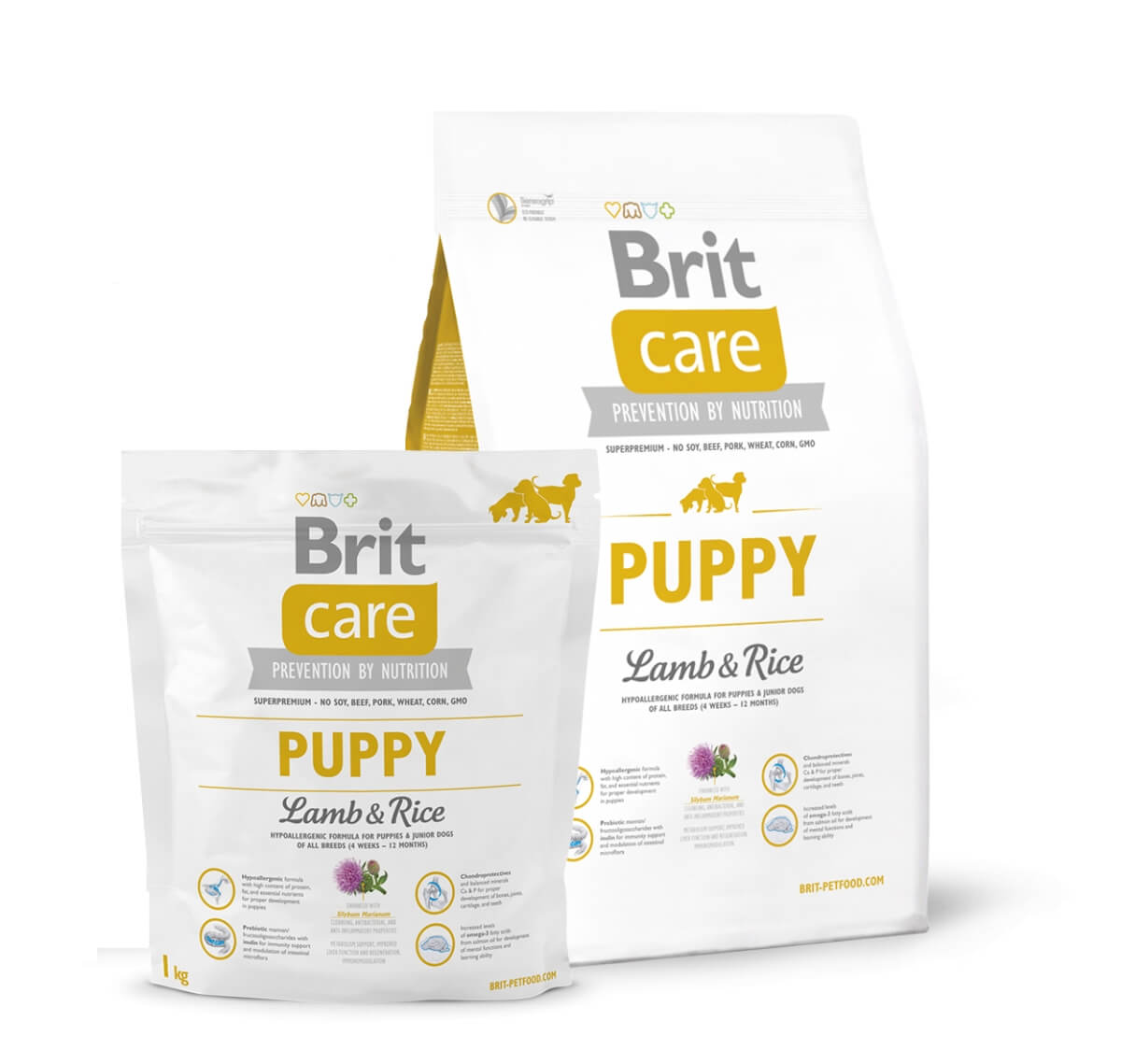 CARE PUPPY LAMM & REIS 1kg - BRIT