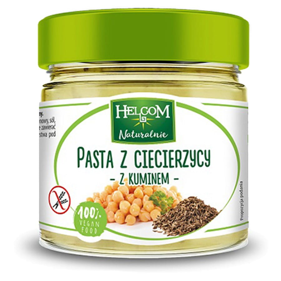 Kichererbsenpaste mit Kreuzkümmel 190g HELCOM