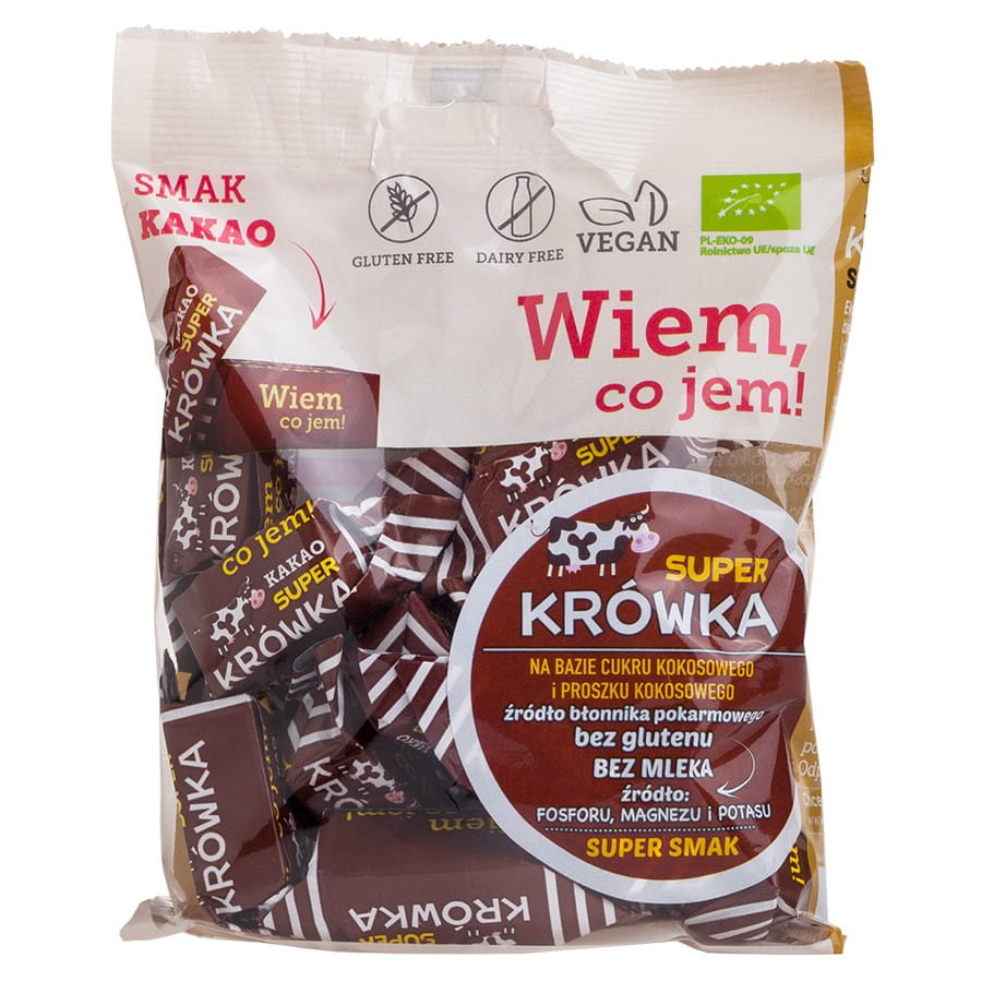 Glutenfri melkefri kakao-fudge BIO 150g SUPER Fudge