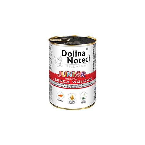 JUNIOR Rinderherzen 400g - DOLINA NOTECI