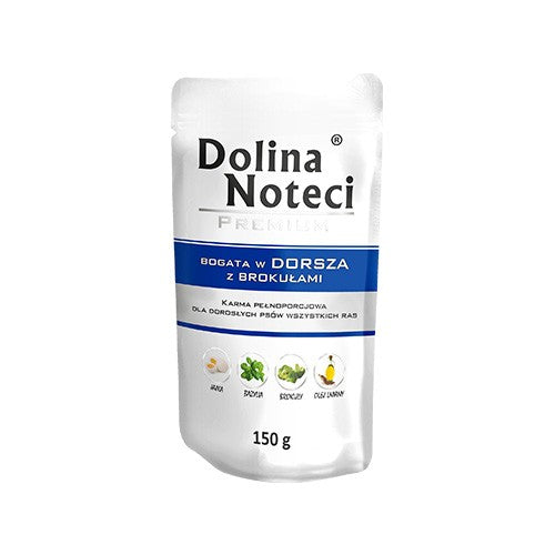 Reich an Kabeljau mit Brokkoli 150g - DOLINA NOTECI