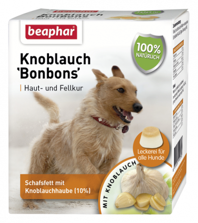 KNOBLAUCH BONBONS 245G - Pralinen mit Knoblauch - BEAPHAR