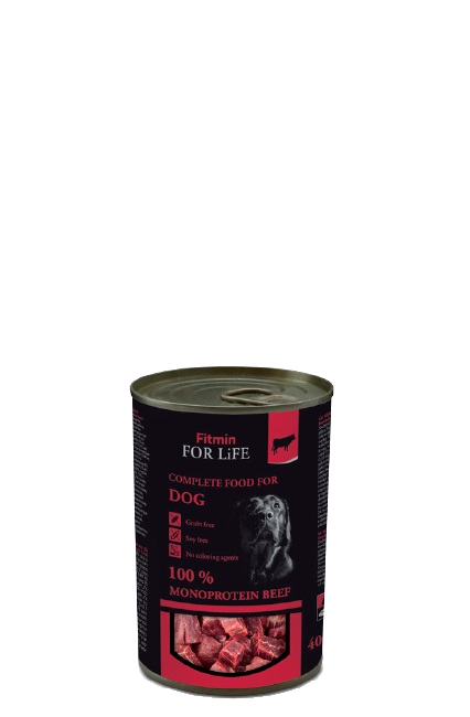 FFL Dog Dose Rindfleisch 400g - FITMIN