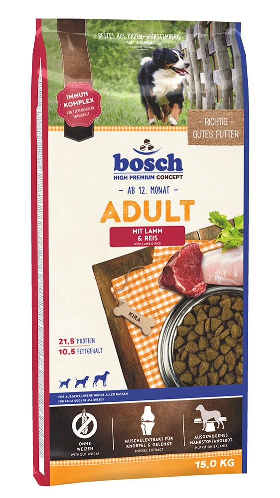 Adult Lamm & Reis 15 kg - BOSCH