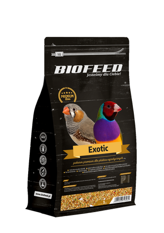 PREMIUM für kleine exotische Vögel 1kg - BIOFEED