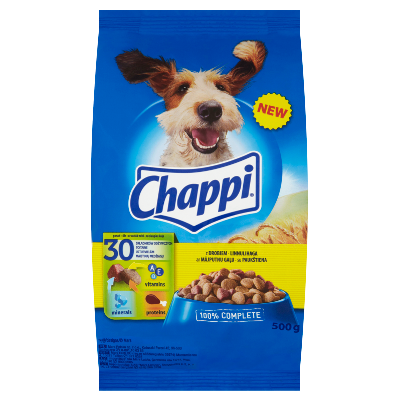 Geflügel, Gemüse 500g [173854] - CHAPPI