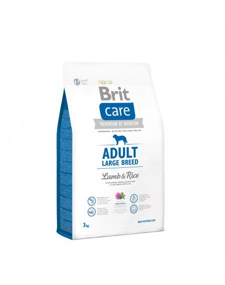 CARE ADULT LARGE BREED LAMM & REIS 3kg - BRIT