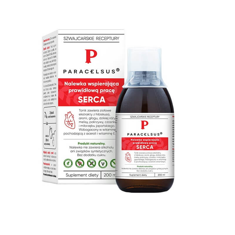 Rượu thuốc Paracelsus hỗ trợ chức năng tim 200ml PHARMATICA