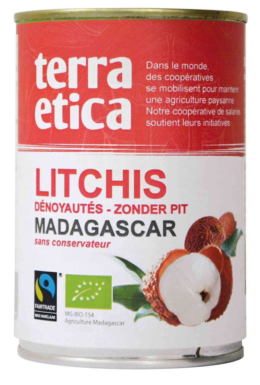 Litchi Équitable au Sirop BIO 425 g - TERRA ETICA