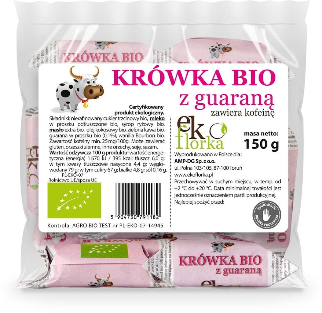 Fudges mit Guarana BIO 150 g - EKOFLORKA