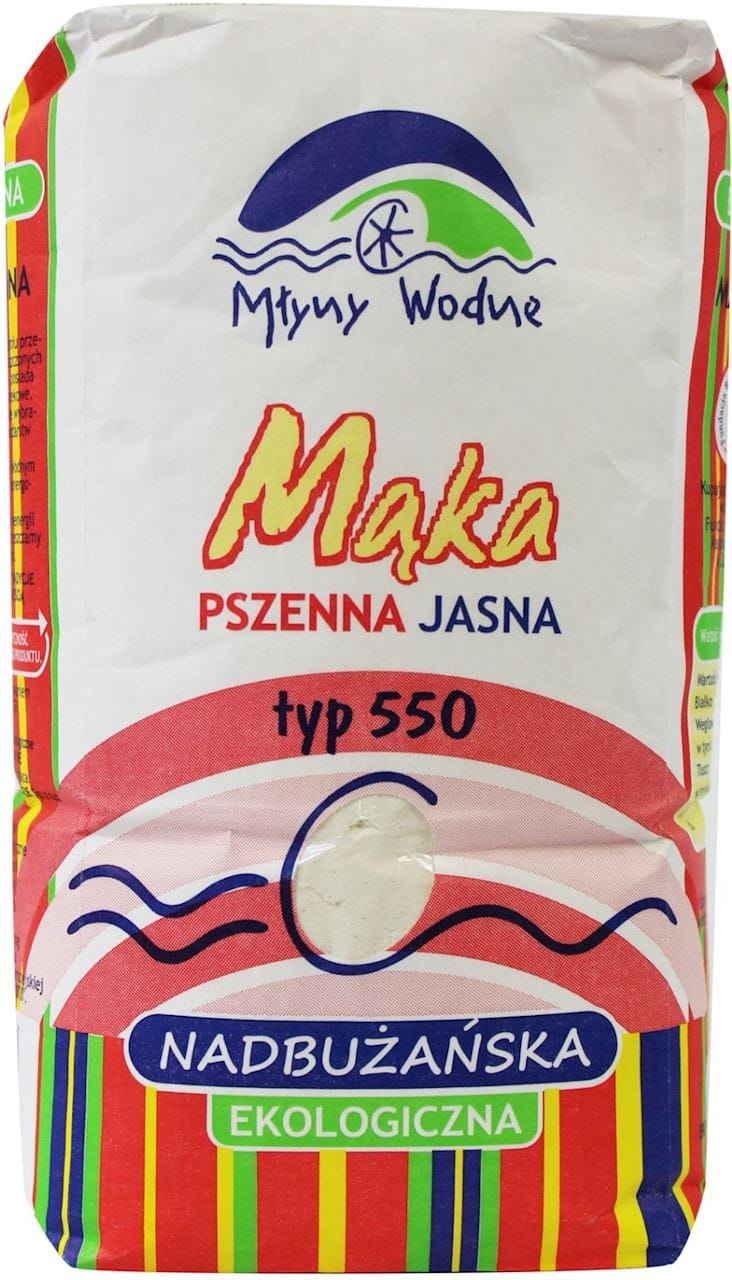 Făină albă de grâu tip 550 BIO 1 kg - EKO MEGA