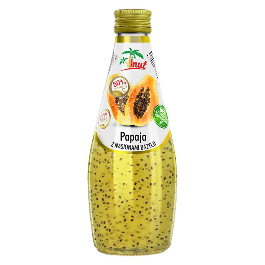 Papayadrik med basilikumfrø 290ml VINUT