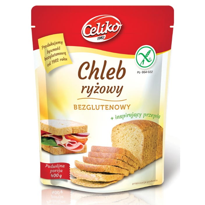 Reisbrotmischung glutenfrei 400g CELIKO