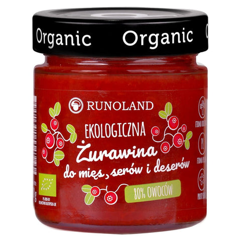 Cranberry 80% Frucht für Fleisch, Käse und Desserts BIO 200g RUNOLAND