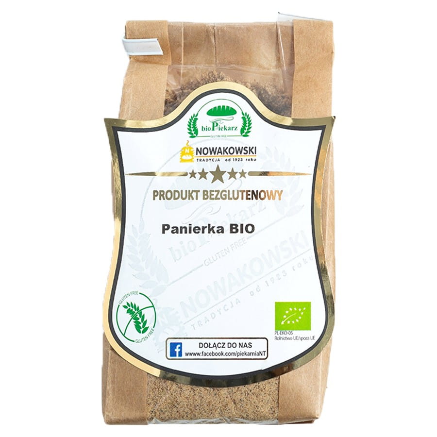 Gluten-free breadcrumbs ORGANIC 500g BIODAKER NOWAKOWSKI
