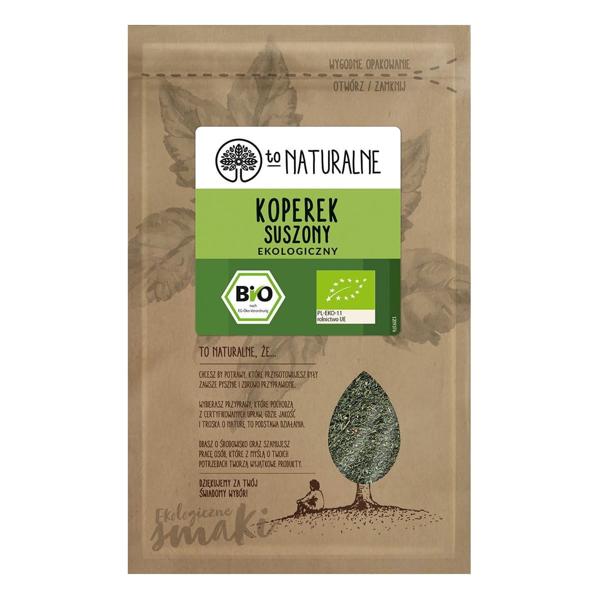 Sušený kopr Primat BIO 5g
