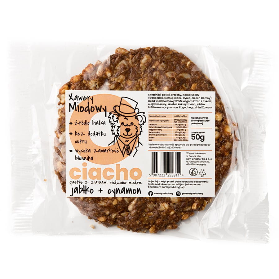 O - Kávový koláč 50g MED XAWERY