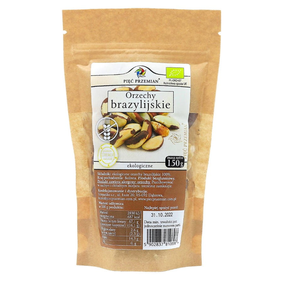 Noci del Brasile BIO 150g FÜNF ÄNDERUNGEN