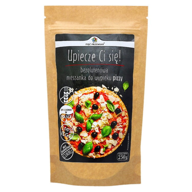 Mix voor het bakken van glutenvrije pizza 250 g FÜNF ÄNDERUNGEN