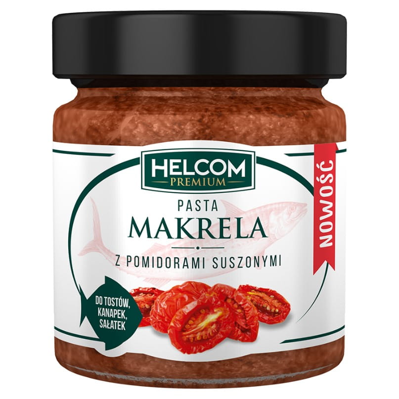 Makrelenpaste mit getrockneten Tomaten 180g HELCOM