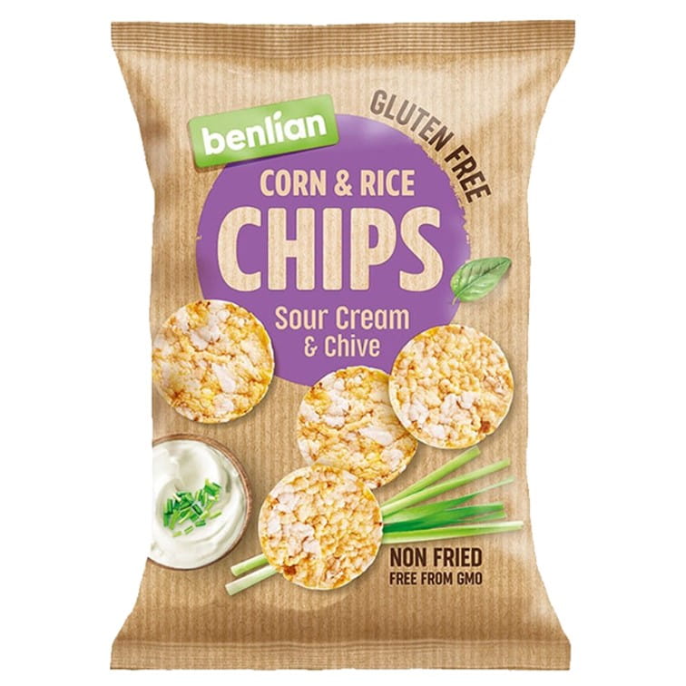 Mais- og risknasker - rømme og gressløk 50g BENLIAN