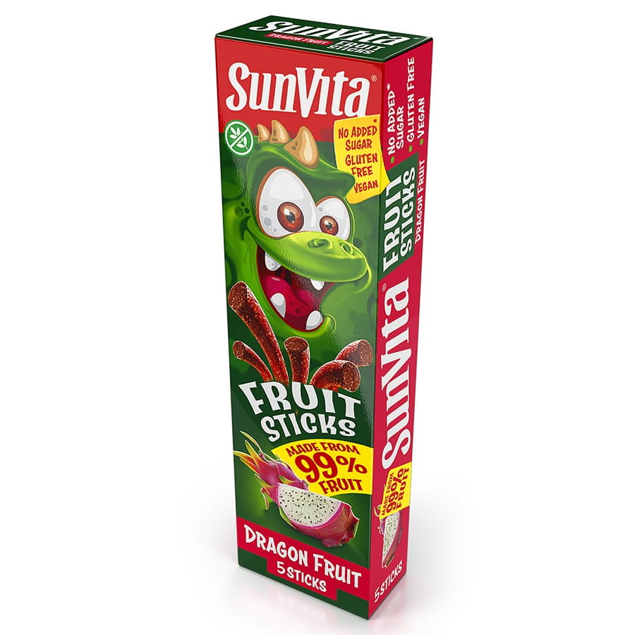 Fruchtsticks tanpa tambahan gula - untuk diminum 100g (5x20g) SUNVITA
