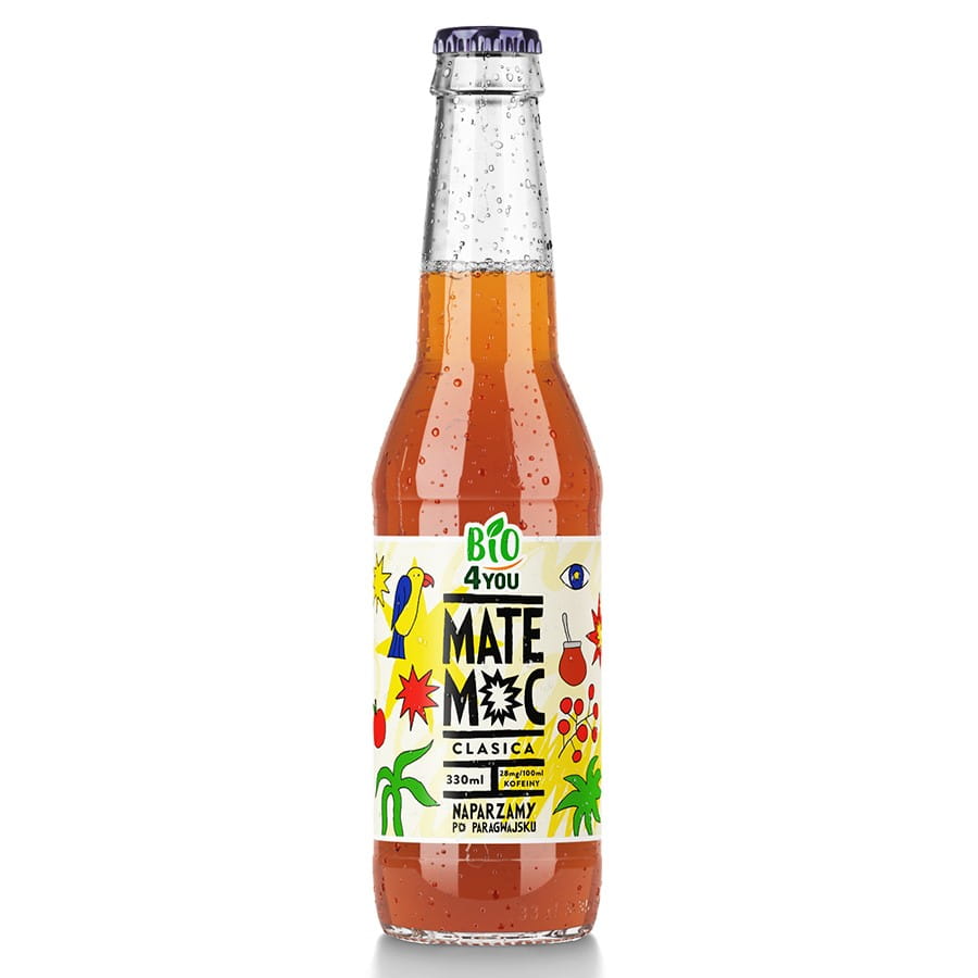 Yerba Mate Power - klassisk ØKO 330ml BIO4YOU