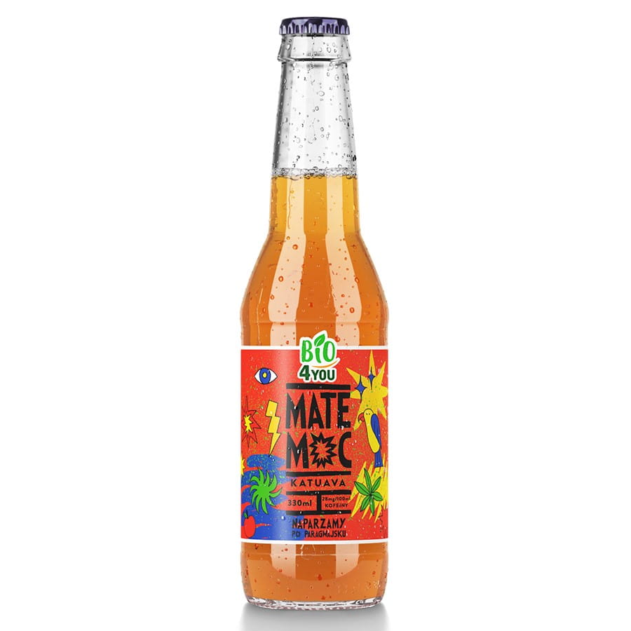 Yerba Mate styrke - katuava ØKO 330ml BIO4YOU