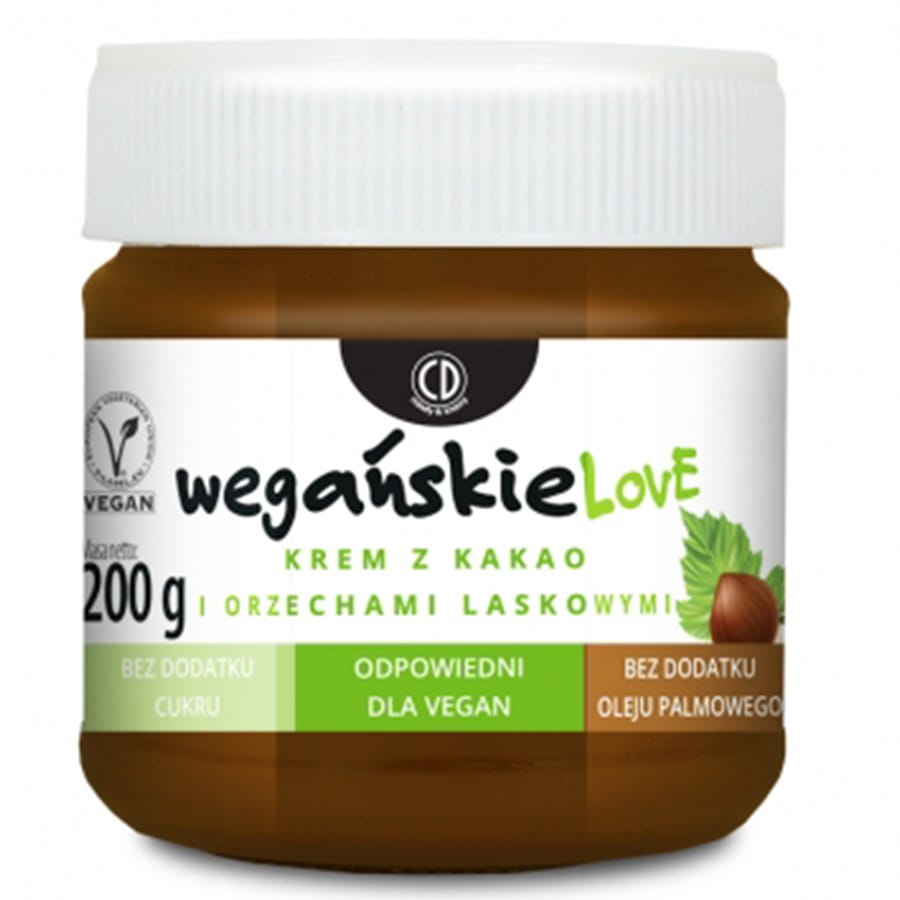 Crema vegana al cacao e nocciole LOVE 200g - CD