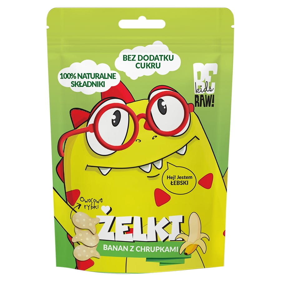 Bananengelees mit Chips 35g BERAW KIDS