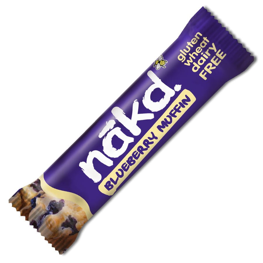 Råmatbar med bærsmak "Blueberry Muffin" 35g NAKD