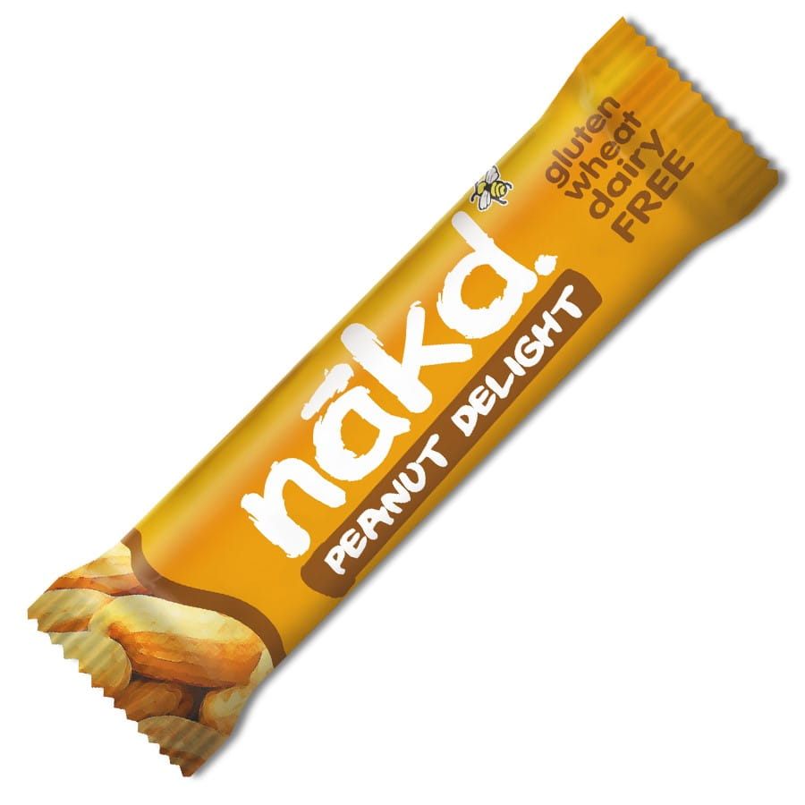 Rawfoodbar med jordnötter "Jordnötsnjutning" 35g NAKD