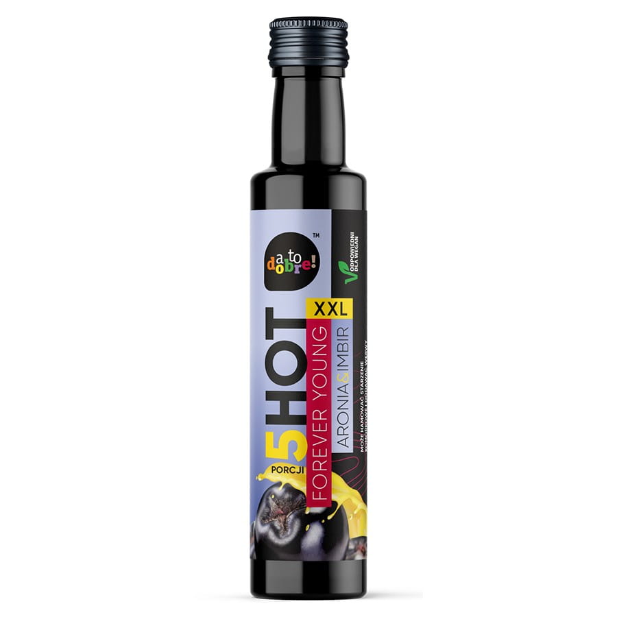 Shot para siempre joven XXL con aronia y jengibre 250ml - ¡ESTO ES BUENO!