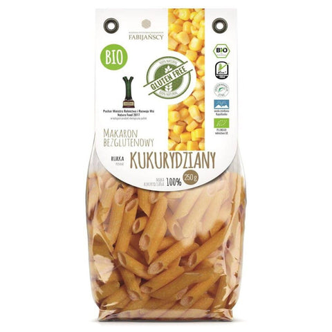 Maisnudeln "tube" glutenfrei BIO 250g FABIJAŃSCY