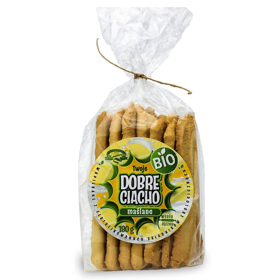 BIO máslové sušenky 180g GUTER CIACHO
