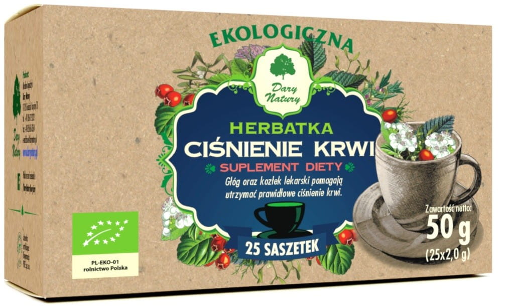 BIO vérnyomás tea (25 x 2 g) - A TERMÉSZET AJÁNDÉKAI
