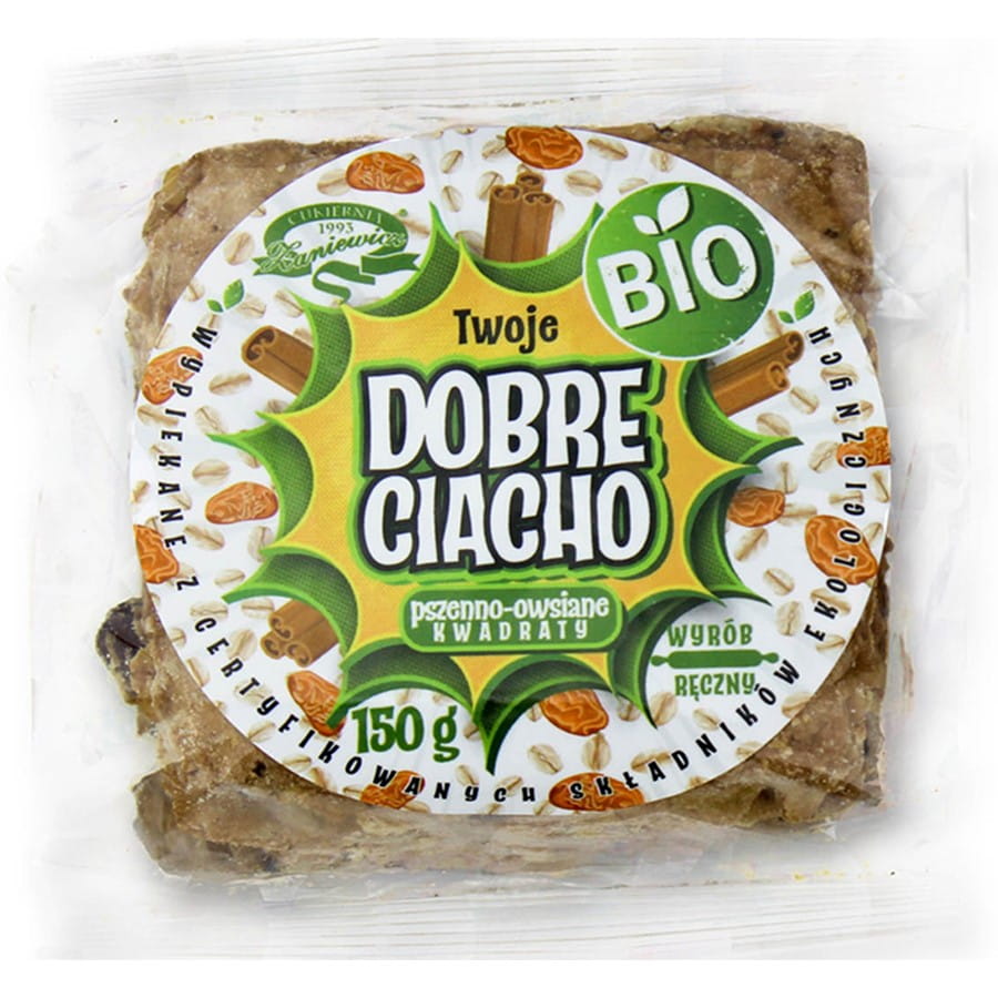 Haverkoekjes "Vierkantjes" BIO 150g GUTER CIACHO