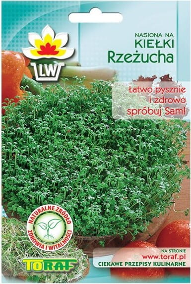 Bio semena pro klíčky - BIO řeřicha 20g TORAF