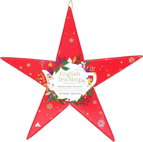 Red Star Tea Kollektion BIO - 6 Pyramider ENGLISH TEA SHOP
