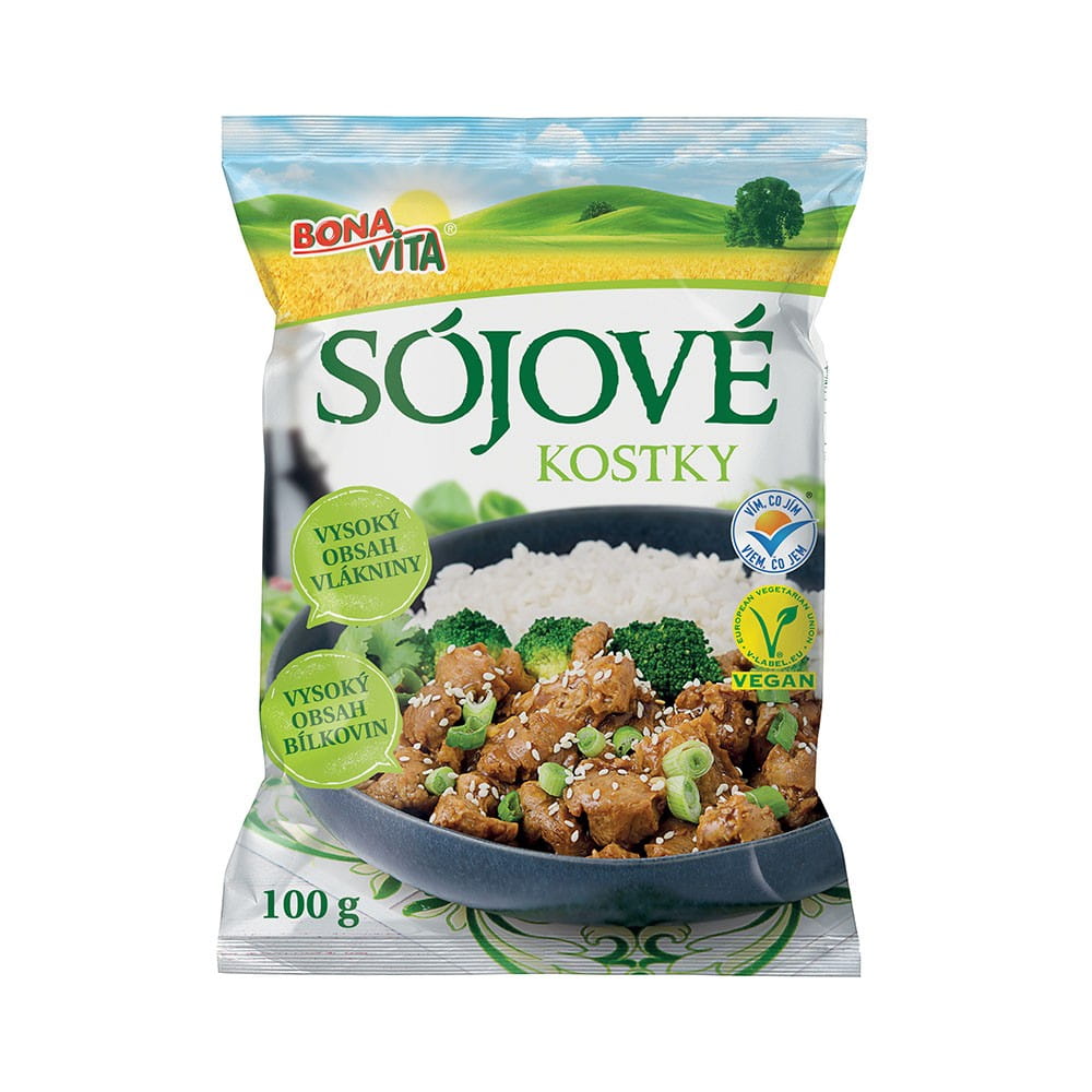 Sojaterninger 100 g BONA VITA