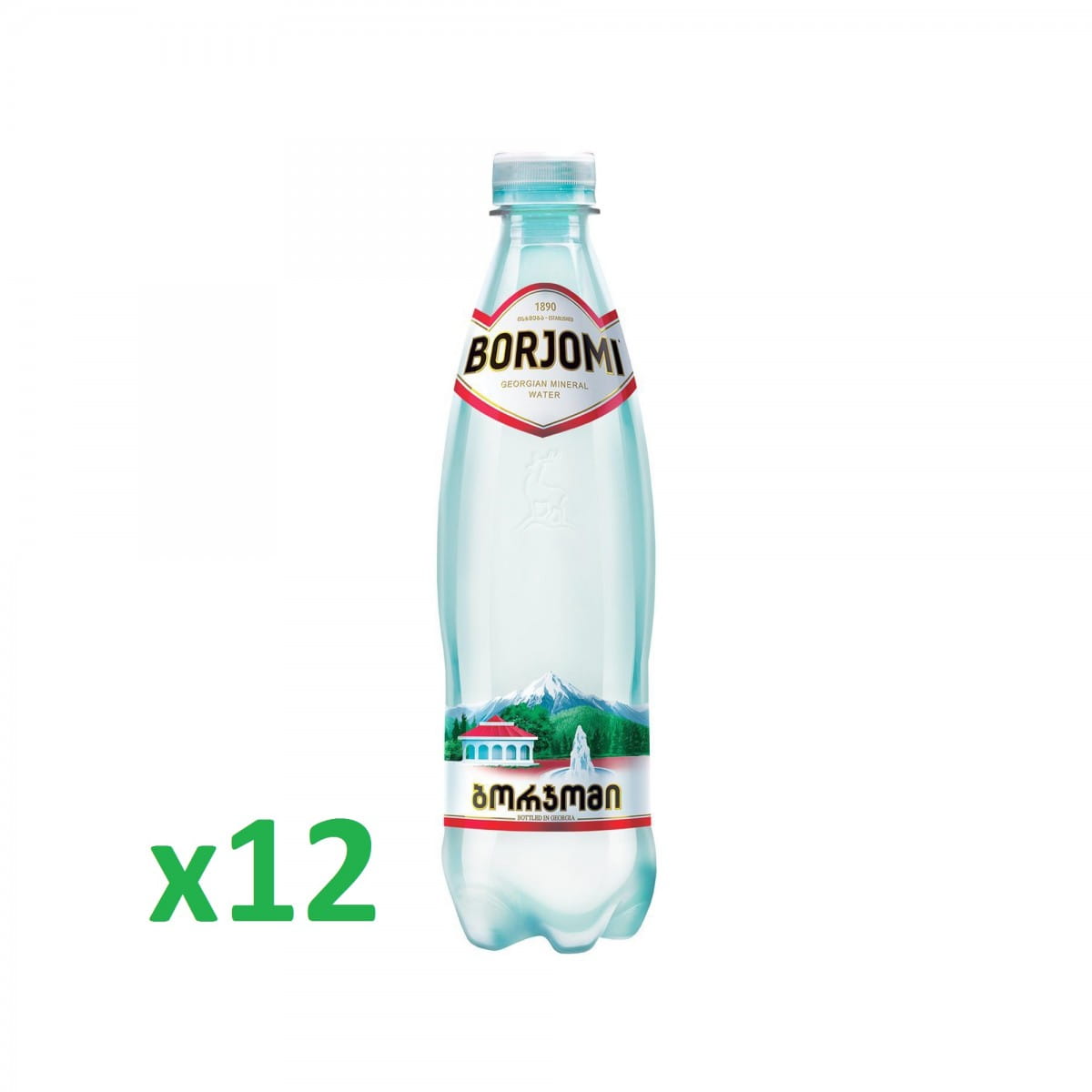 Pellicola termoretraibile. Acqua minerale PET 500 ml 12 pz.