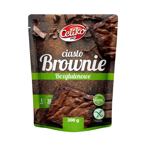 Glutenfreier Brownie-Kuchen 300 g CELIKO