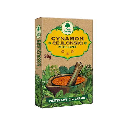 Gemahlener Ceylon-Zimt 50 g - GESCHENKE DER NATUR