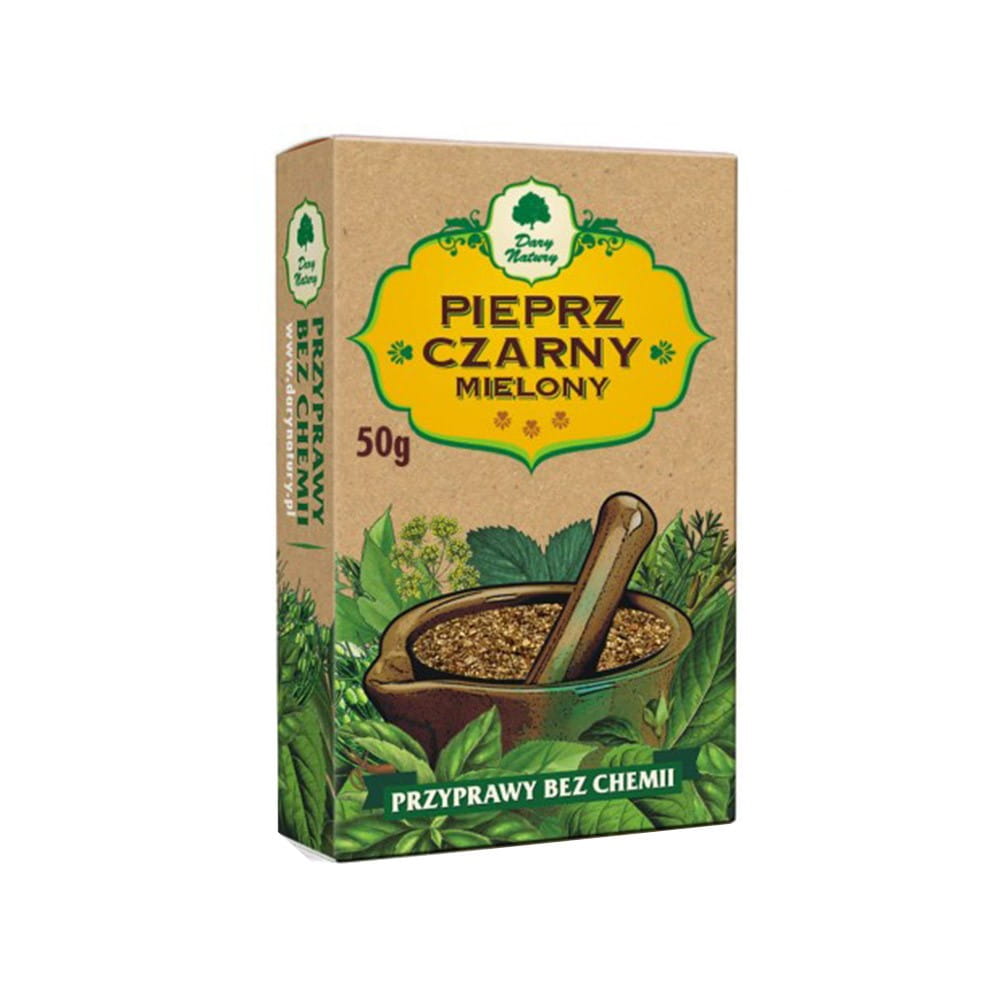 Sort malt peber 50 g - GAVER FRA NATUREN