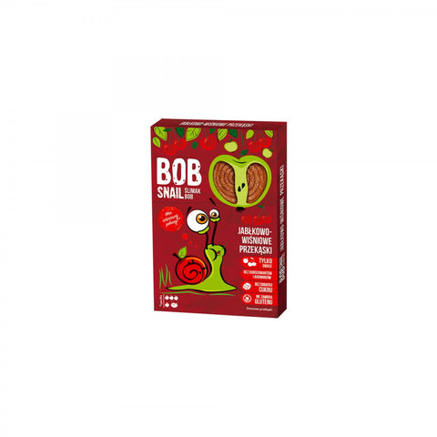 Apfel-Kirsch-Fruchtsnack ohne Zuckerzusatz 60 g BOB SNAIL