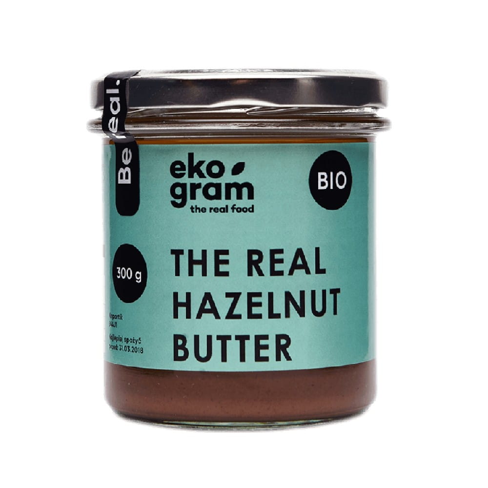 Ekologisk hasselnötspasta EKO 300 g